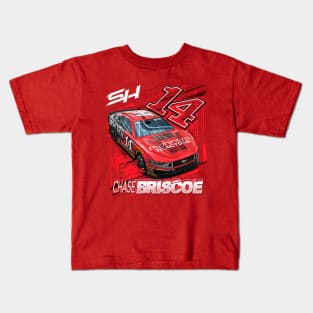 Chase Briscoe Red Car Kids T-Shirt